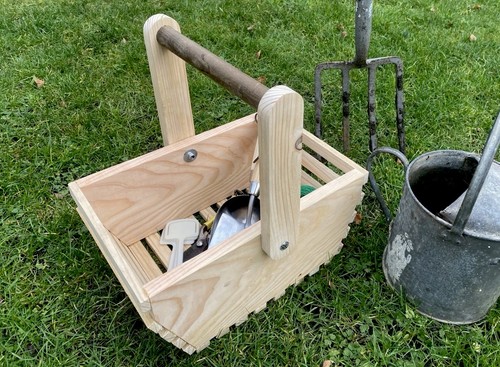 Large garden trug basket - basket,