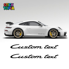 Porsche 911 GT3 RS Turbo Side