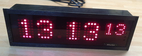 Vintage wharton led clock - vintage,