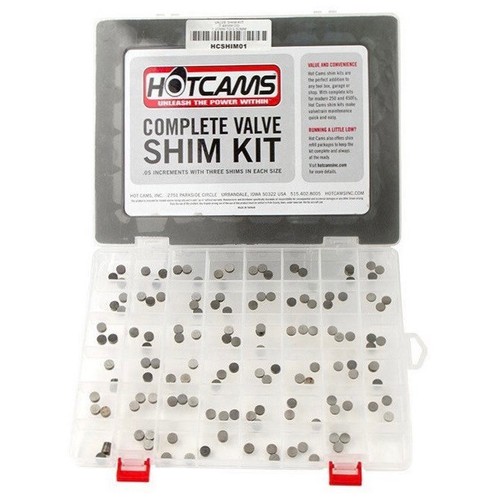 Hot cams valve - shim, fits