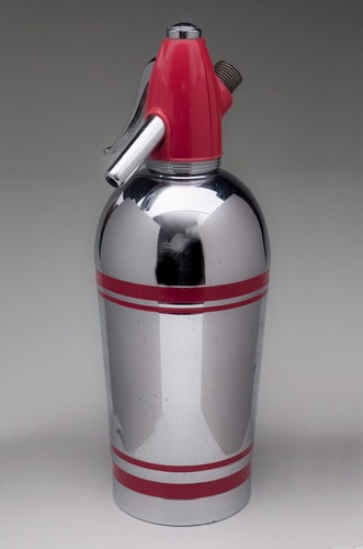 Chrome red soda - red, siphon
