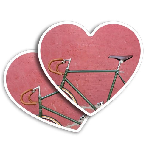 Vertical vinyl sticker - 2x,