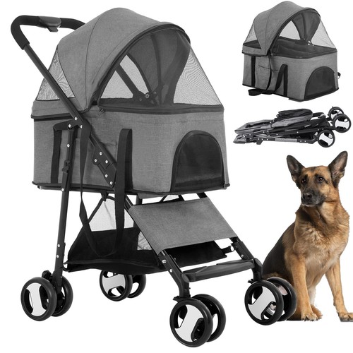 Mobile dog stroller pet - stroller,