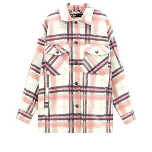 Zara sherpa jacket shacket