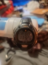 Timex Men's T5e901 Ironman Classic 30 Full-size Black Gray Resin Strap Watch