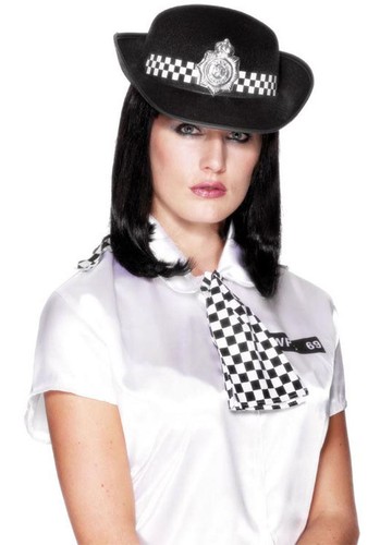 Ladies wpc black policewoman - wpc,