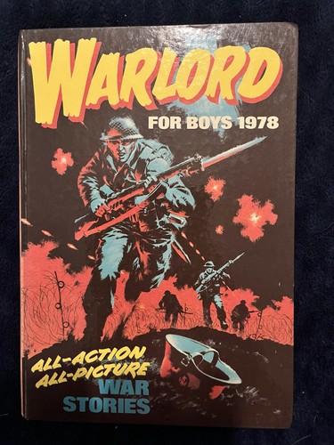 Warlord book for boys 1978 - book,