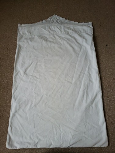 Vintage white lace edge - vintage,