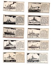 Types of Ships 1955 Typhoo Tea