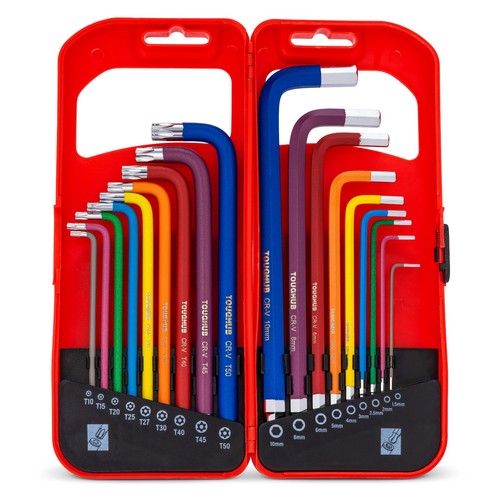 18pcs colour coded hex torx - 18pcs,