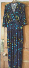 KIM & CO BLUE TEAL GREY PRINT