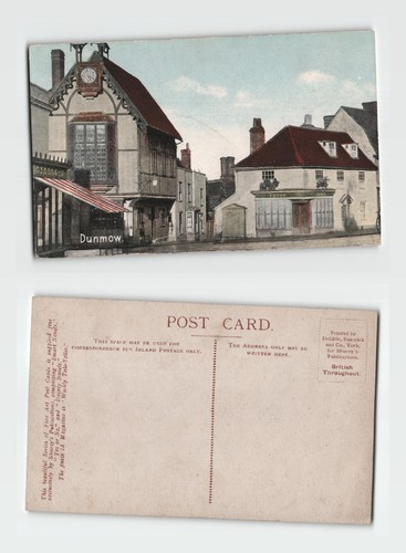 Postcard dunmow high street - high,