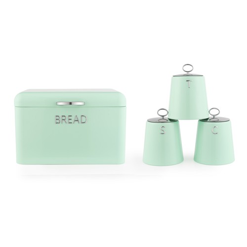 Salter retro green 4pc - green,