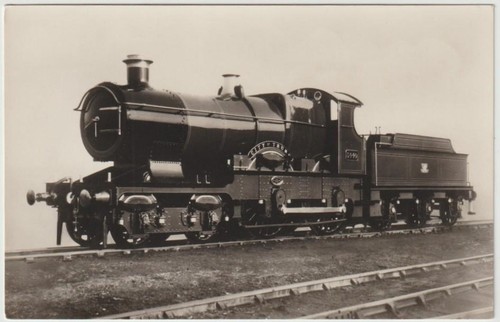 Railway postcard gwr 3440 - railway,