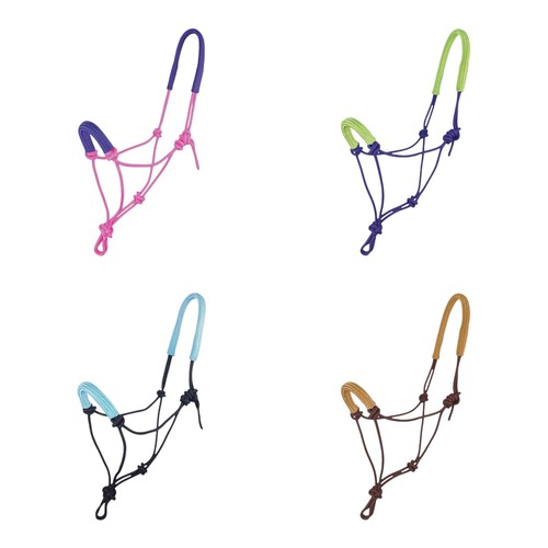 Knotted rope control halter - control,