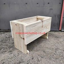 High Raised Decking Planter. Box planter on legs. Garden Planter, Allotment