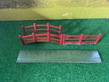 Vintage Britain’s Era Lead Garden. 2 X Footbridge Sections And A Fence . 1/32