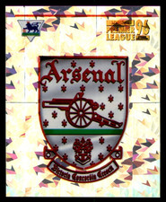 Arsenal Badge Merlin Premier League 96 Sticker No. 298