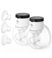 Breast Pump 2 pack Portable Wireless 4 Modes Wearable Rechargeable Hands Free