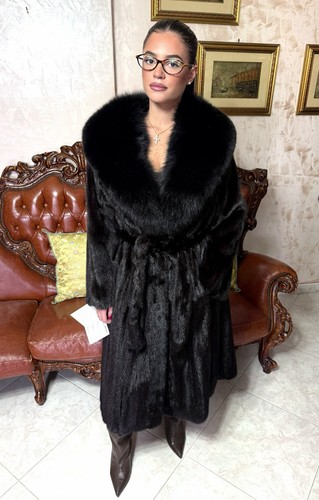 Coat mink jacket - coat,