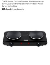 CUKOR Double Cast Iron 2