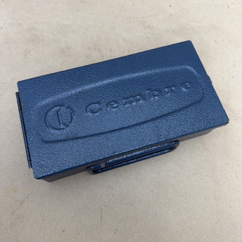 Cembre empty metal case box - empty,
