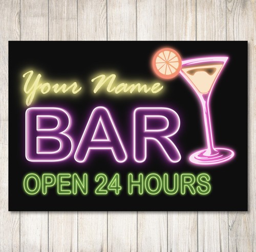 Personalised neon effect style - effect,