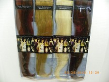 NEW Balmain 100% Human Hair Tape-In Extension Natural Straight 40cm 15.8" 2pc.