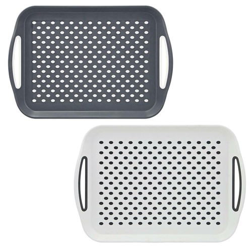 Anti slip serving tray - 2x,
