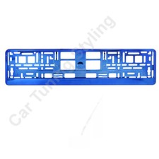 SUPER CHROME BLUE Car Number
