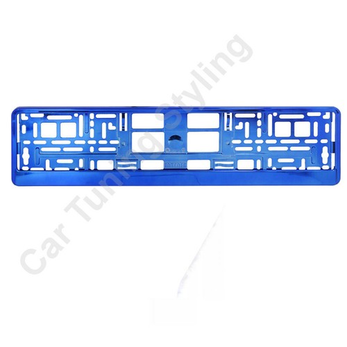 Super chrome blue car - chrome,