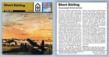 Short Stirling - 1940-45 - Weapons - WW2 Edito-Service SA 1977 Card