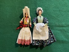 Vintage Souvenir Dolls In