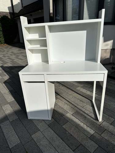 Ikea micke work desk with - ikea,