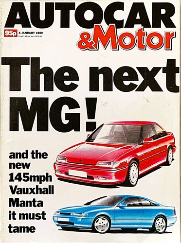 Autocar magazine jan - autocar, 04-jan-89