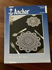 Learn To Tat Anchor No.17761 Tatting, Crafting Book With Instructions Patterns