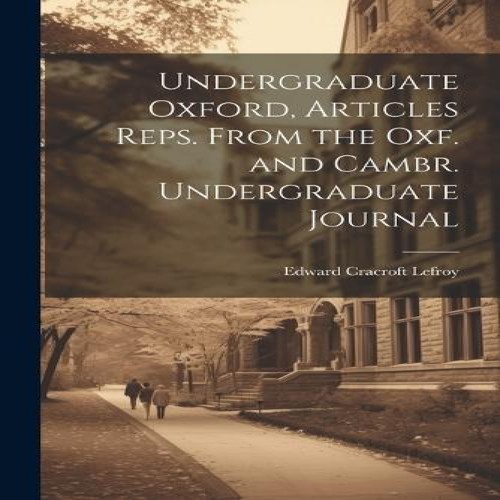Undergraduate oxford articles - undergraduate,