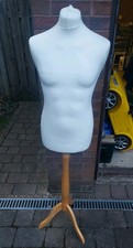Tailors Dummy Male White