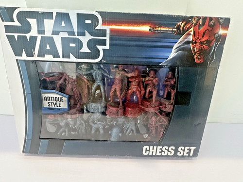 Star wars chess set antique - set,