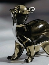 Otter Glass Figurine Hand