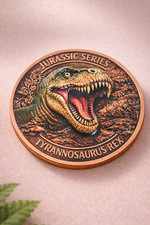 1 oz .999 Fine Copper T-Rex