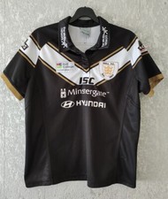 HULL F.C. RUGBY SHIRT - ISC RUGBY LEAGUE SHIRT HULL FC RUGBY CLUB JERSEY Size 14