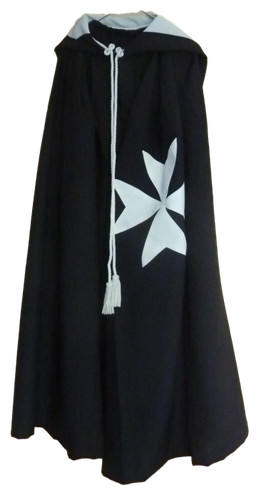 Masonic knights malta mantle - masonic,