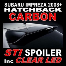 STI Style Carbon Rear Boot