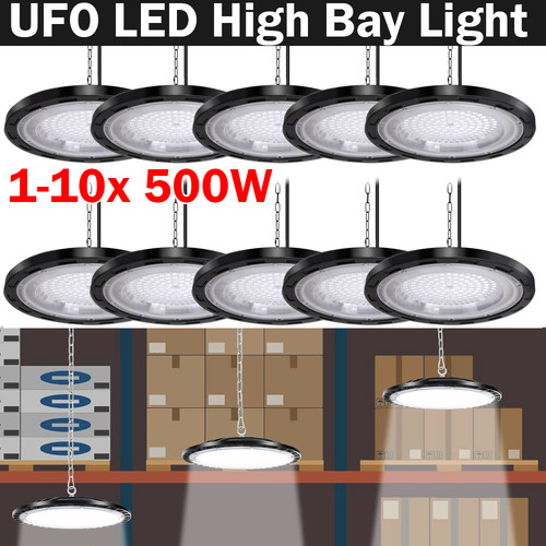 10x 500w ufo - led, bay