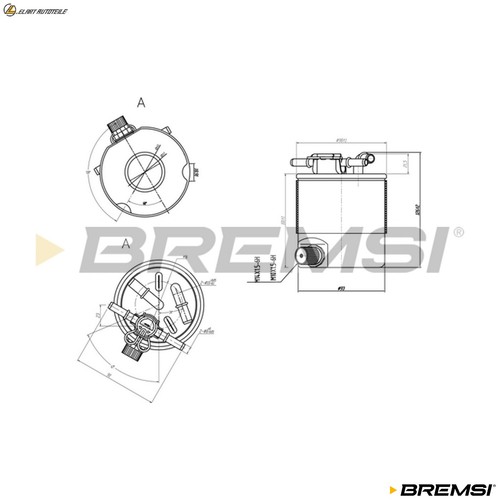 Fuel filter fe0357 - fuel,
