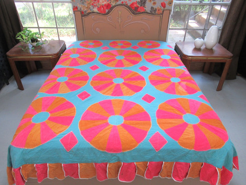 Funky vintage hand stitched - "funky",