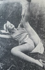 Postcard erotic woman nude
