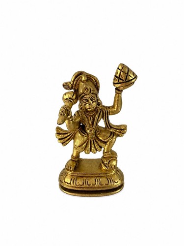 Brass hanuman idol statue - idol,