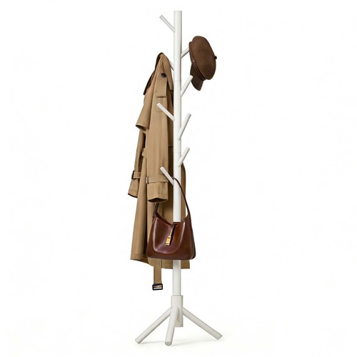 Pine coat stand clothes rack - coat,